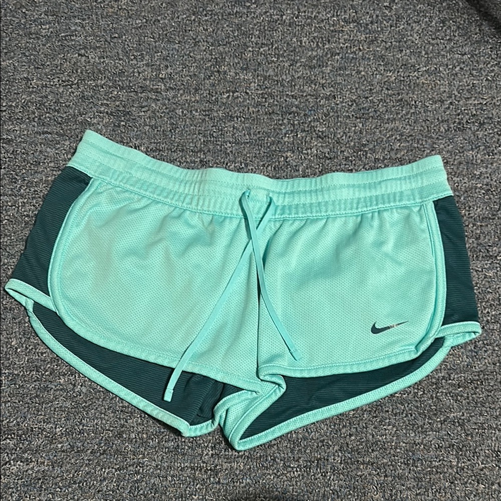 Nike Women's Teal Running Shorts small